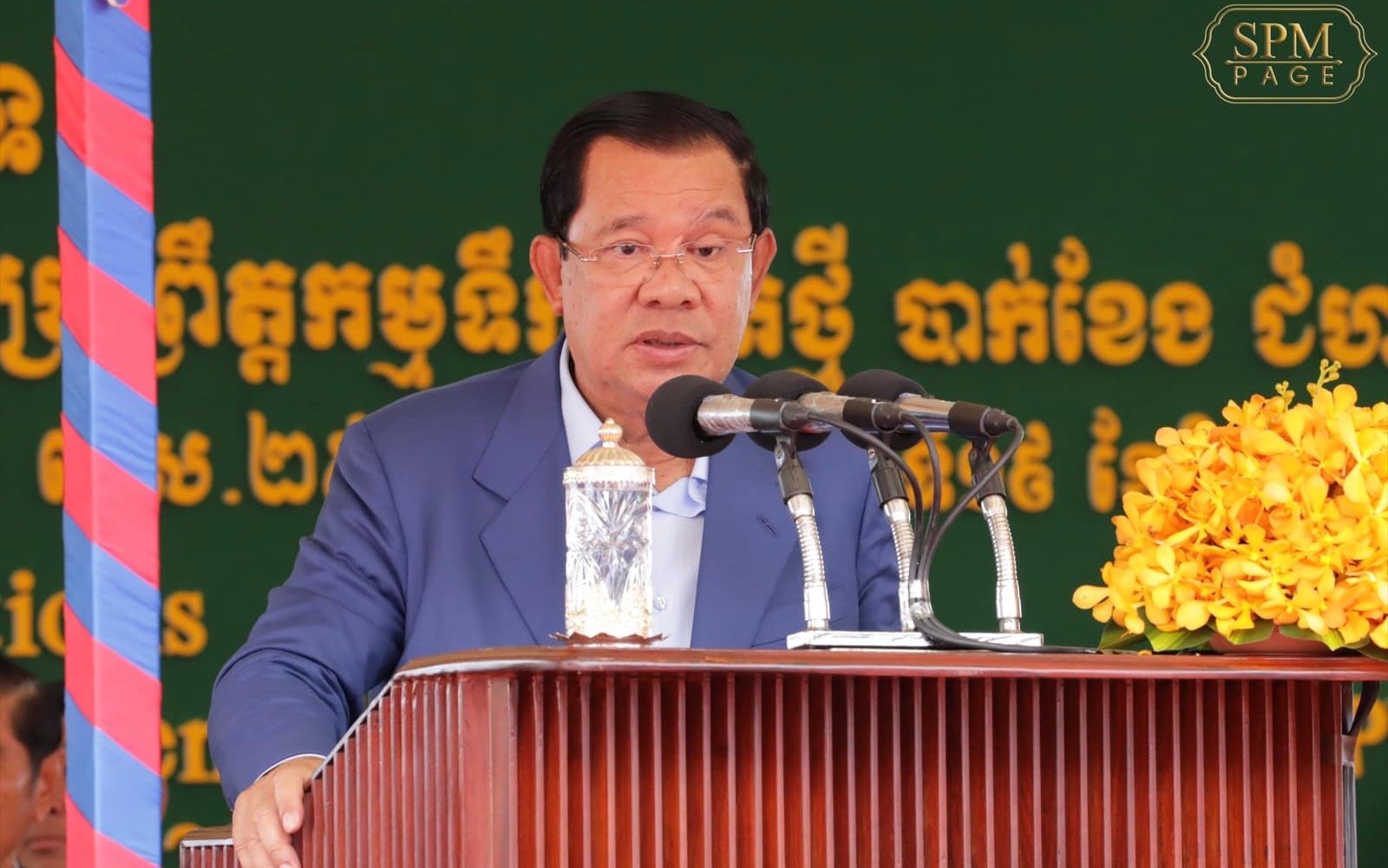 Hun Sen Rails Against Rainsy, Voting ‘Interference’